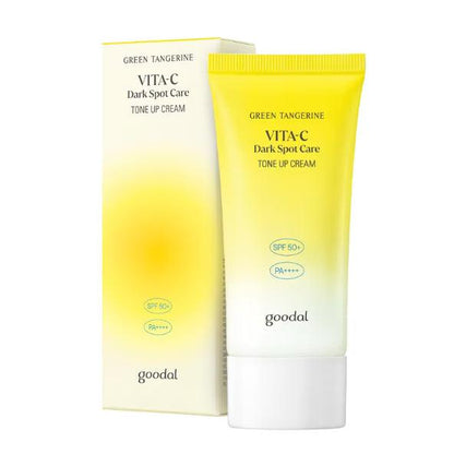 Goodal Green Tangerine Vita C Dark Spot Care Tone Up Cream SPF50+ PA++++ 50ml - Esmea K Beauty - Canada & USA