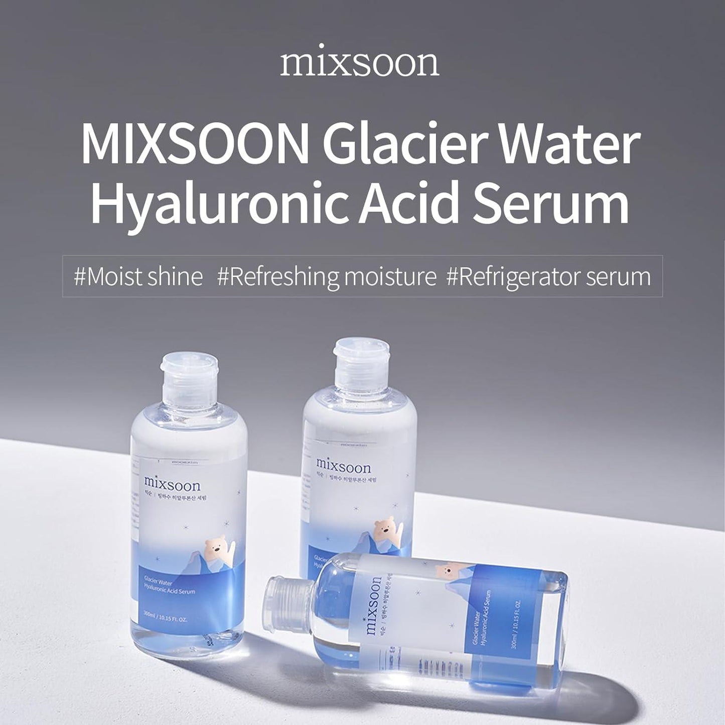 mixsoon - Glacier Water Hyaluronic Acid Serum - Esmea K Beauty - Canada & USA