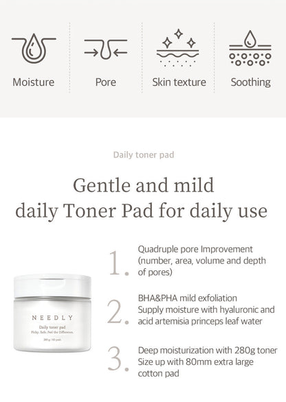 NEEDLY - Tampon de toner quotidien