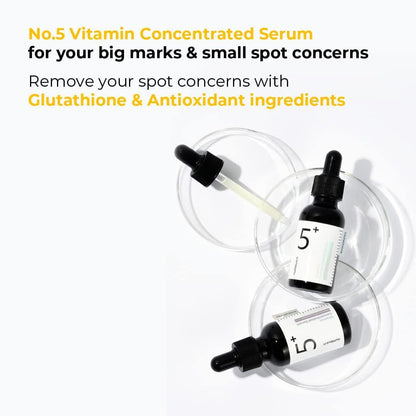 numbuzin No.5+ Vitamin Concentrated Serum - Esmea K Beauty - Canada & USA