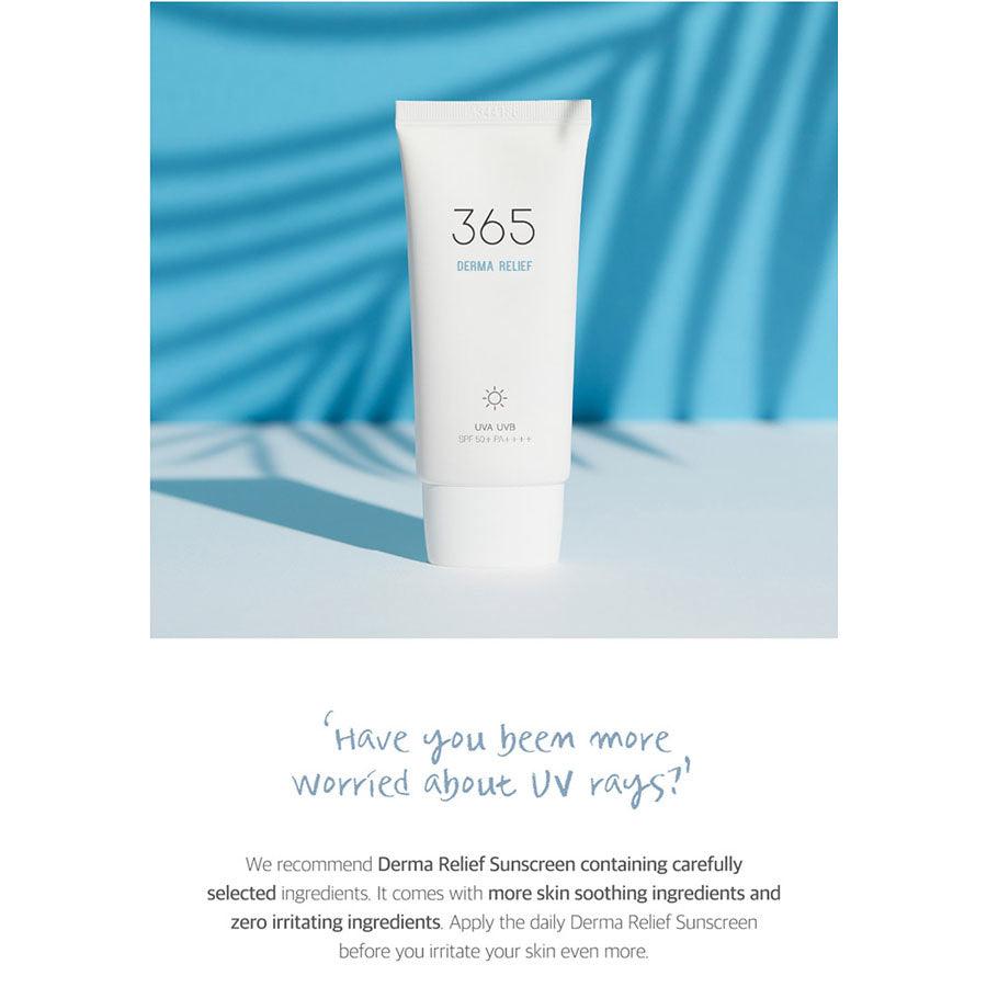 Roundlab 365 Derma Relief sun cream 50ml - Esmea K Beauty - Canada & USA