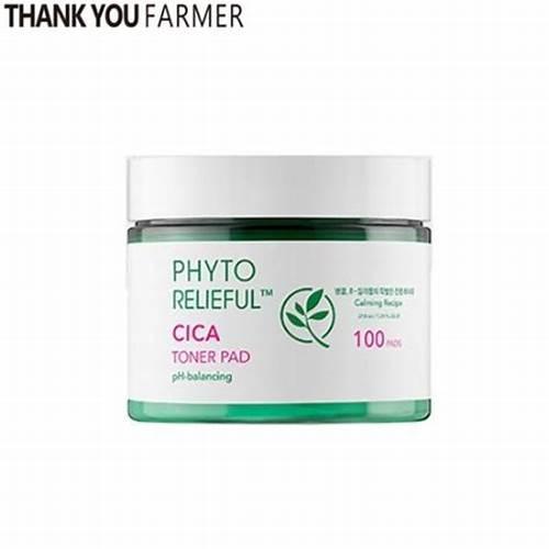 THANK YOU FARMER Phyto Relieful Cica Toner Pad from THANK YOU FARMER