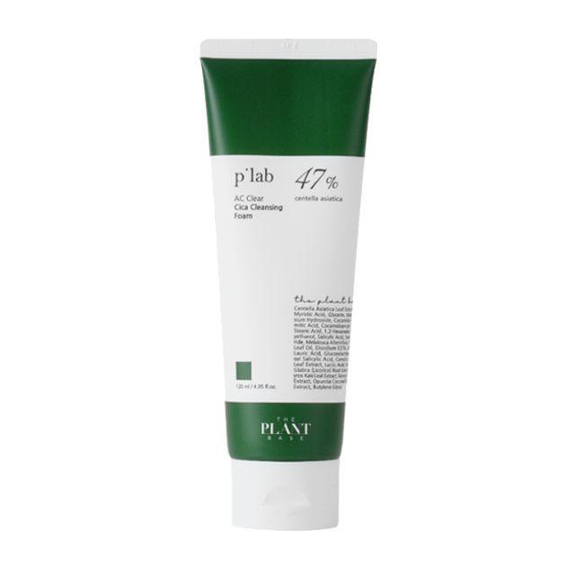 THE PLANT BASE p.lab AC Clear Cica Cleansing Foam from THE PLANT BASE